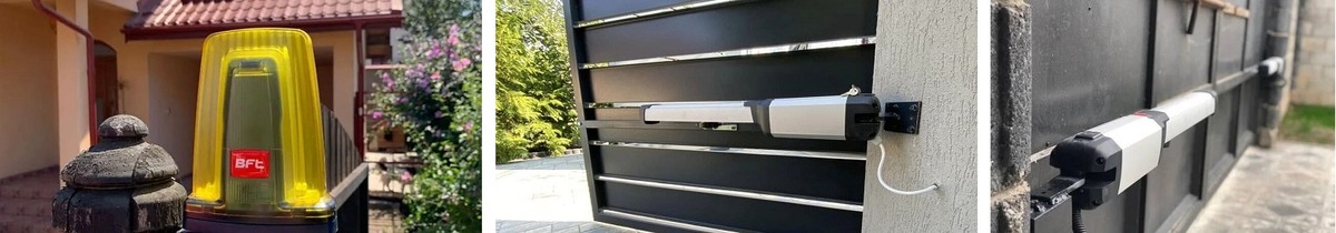 نصب جک پارکینگ بی اف تی فوبوس A40 روی درب‌های سنگین و در محیط باز امکان‌پذیراست.